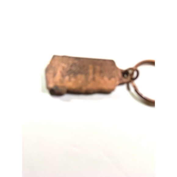 The Big Apple Copper Color Keychain Taxi Statue Of Liberty - Picture 4 of 4